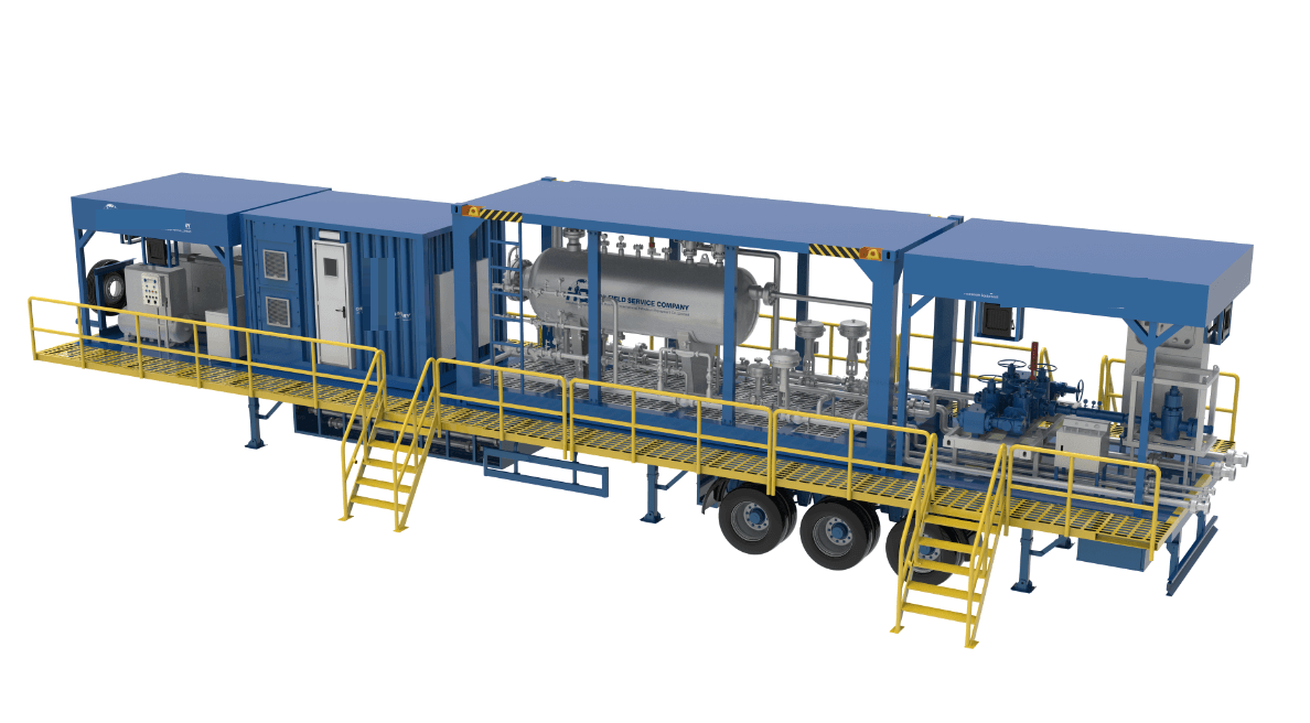 Trailer Mounted Well Test Package | Axiom Egypt